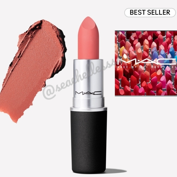 Mull It Over | Powder Kiss Lipstick | Mac Cosmetics | Brand New in Box - Picture 12 of 14